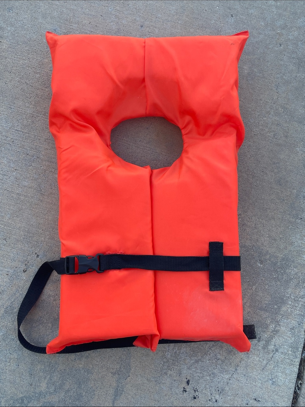 Bright Orange Life Vest